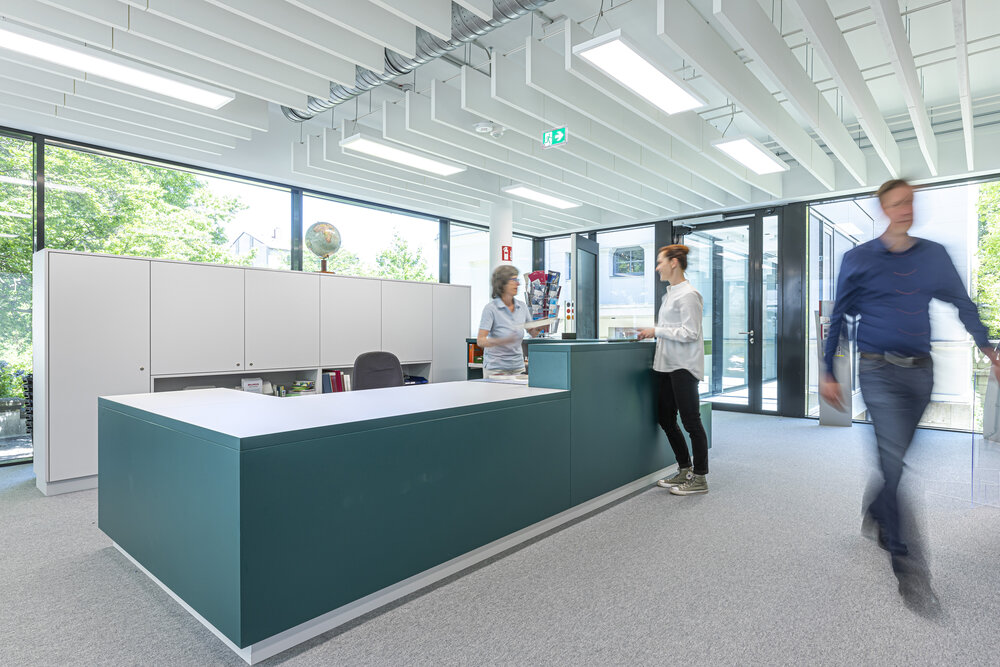 GEI-Bibliothek_Empfang GEI-Bibliothek_Empfang